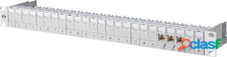 Patchpanel di rete Metz Connect 24 Porte 130B11P0-E CAT 6A 1