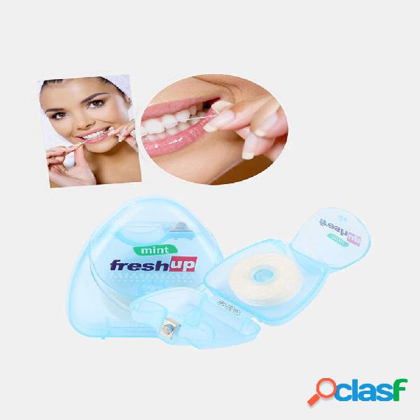 Portable 50M Micro-Wax Dentale Denti puliti con filo