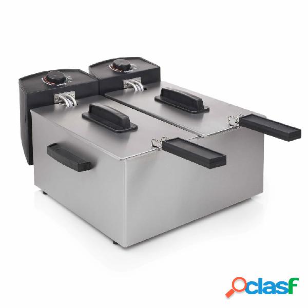 Princess Friggitrice Doppia 6 L 3600 W Argento 183123