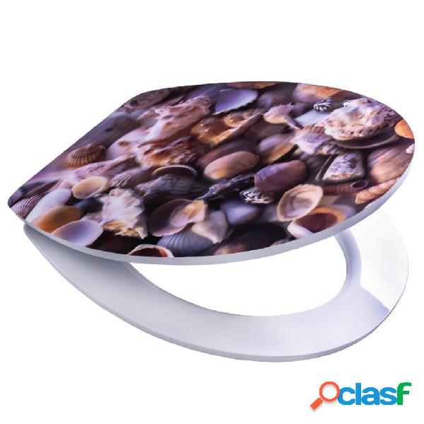 RIDDER Tavoletta WC Concha Conchiglie 3D