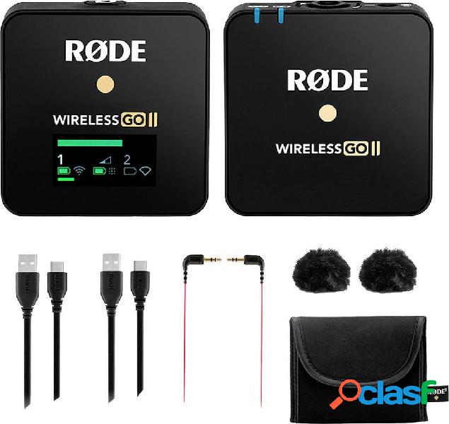 RODE Microphones Wireless GO II SINGLE a clip Lavalier