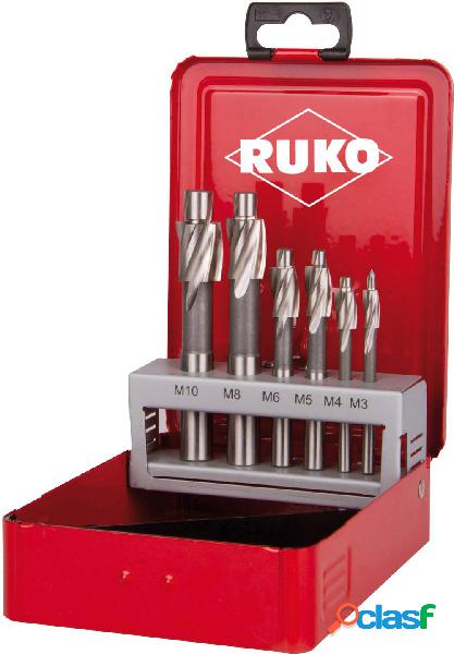 RUKO 102451 Allargatore con guida 6 parti 6 mm, 8 mm, 10 mm,