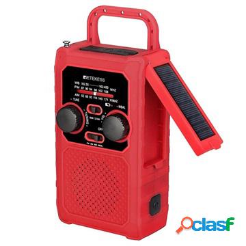 Radio a Mano Portatile Retekess TR201 - Rossa