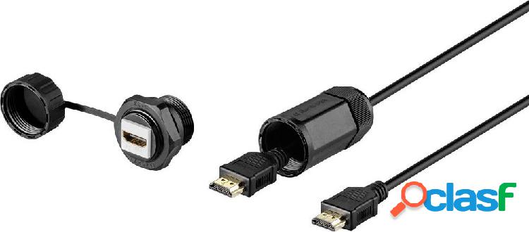 Renkforce RF-3770958 HDMI Cavo [1x Spina HDMI - 1x Presa