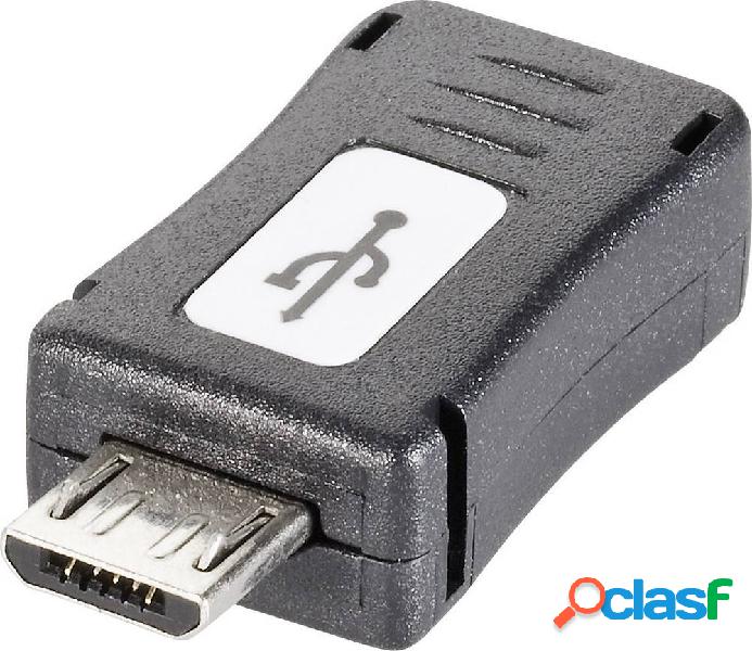 Renkforce USB 2.0 Adattatore [1x Spina Micro B USB 2.0 - 1x