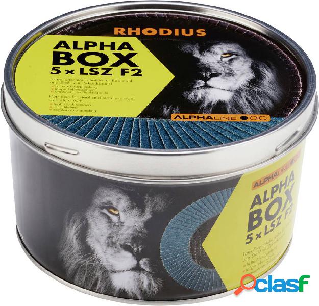 Rhodius 209315 Rhodius LSZ F2 BOX disco abrasivo a lamelle