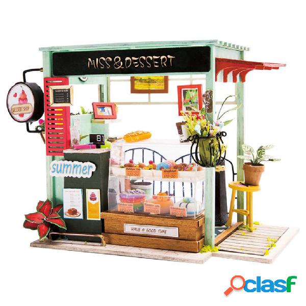 Robotime Kit in Miniatura Fai da Te Dessert Shop