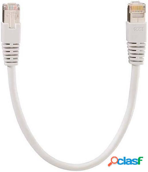 Rutenbeck 21500000 RJ45 Cavo di rete, cavo patch CAT 6A