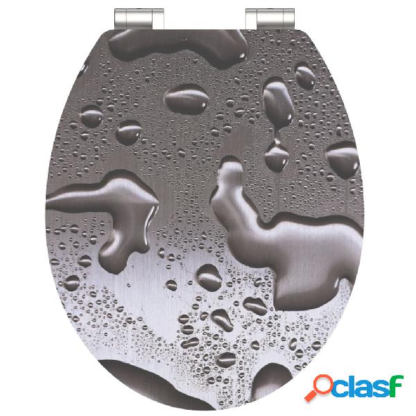 SCHÜTTE Tavoletta WC Lucida con Chiusura Rallentata GREY