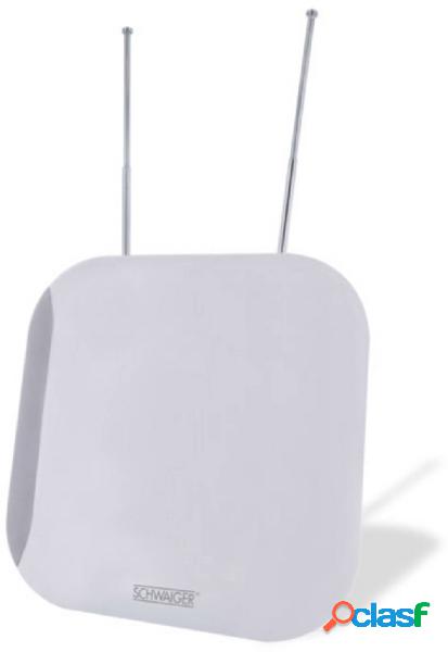 Schwaiger ZA100 Antenna attiva piatta DVB-T/T2 Ambiente