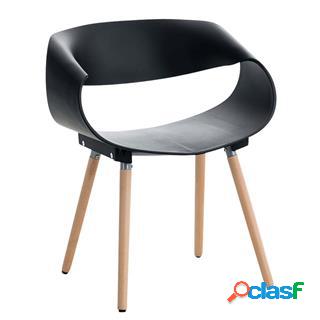 Sedia Attesa LARY, Design Moderno e Sofisticato, Gambe in