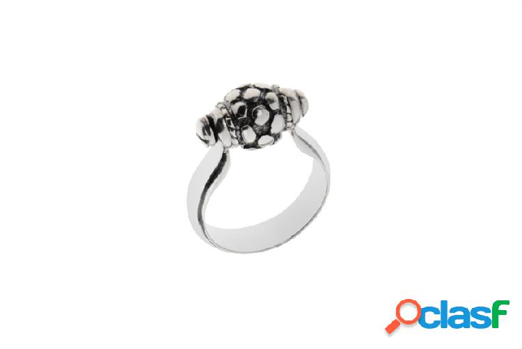 Selezione Zanolli Anello argento beads argento
