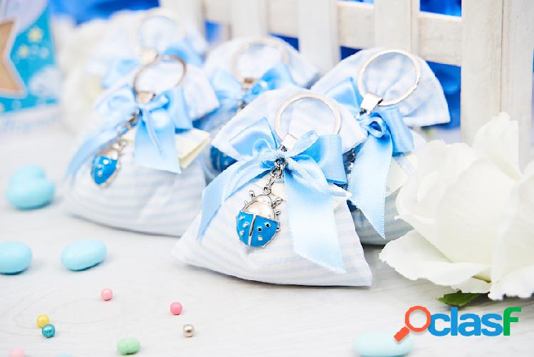 Selezione Zanolli Portachiavi coccinella azzurra con