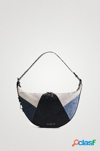 Shoulder bag mezzaluna - BLUE - U
