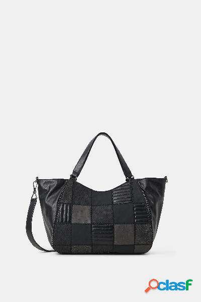 Shoulder bag soffietto laterale - BLACK - U