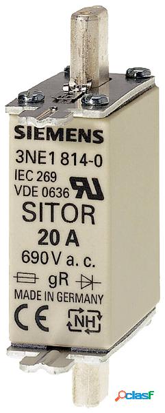 Siemens 3NE18180 Inserto fusibile Misura fusibile = 0 63 A