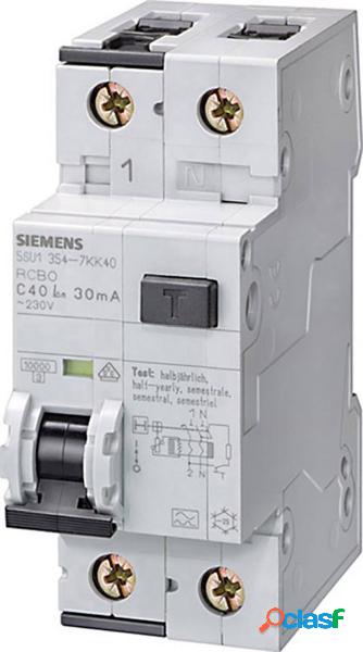 Siemens 5SU1354-6KK13 Magnetotermico e differenziale 2 poli
