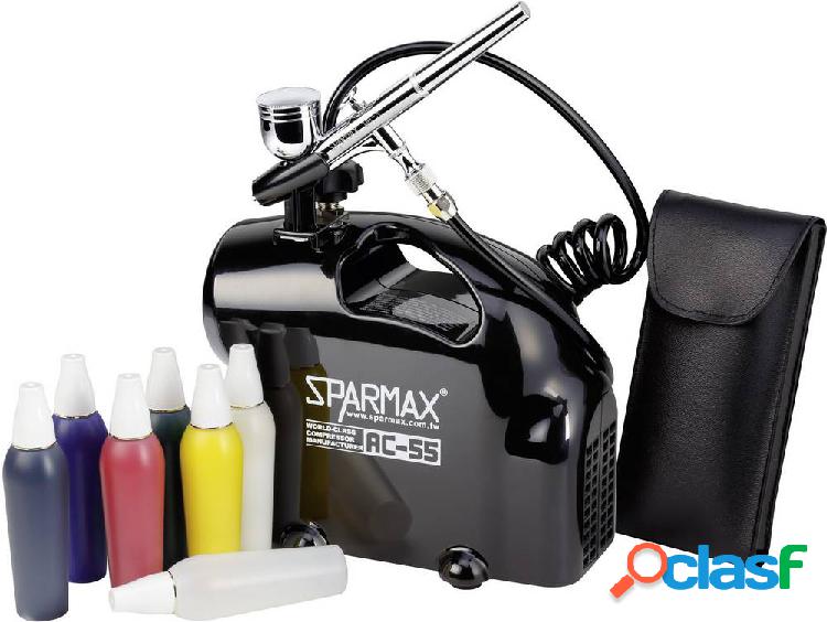 Sparmax SK-55 SK-55 Starter kit aerografo con compressore