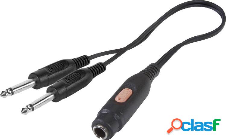 SpeaKa Professional SP-7870288 Jack Audio Adattatore a Y [2x