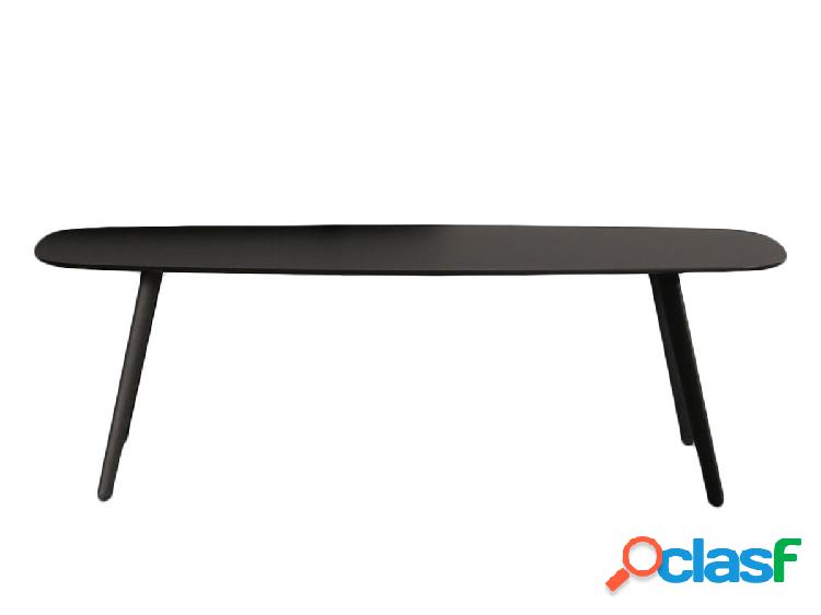 Stua Solapa Tavolino - 118X38X36 Nero Opaco