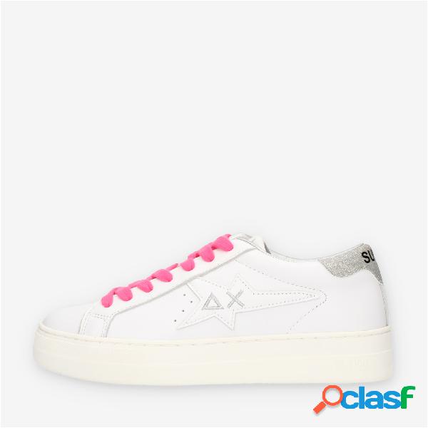 Sun68 SNEAKERS Basse Donna Bianco