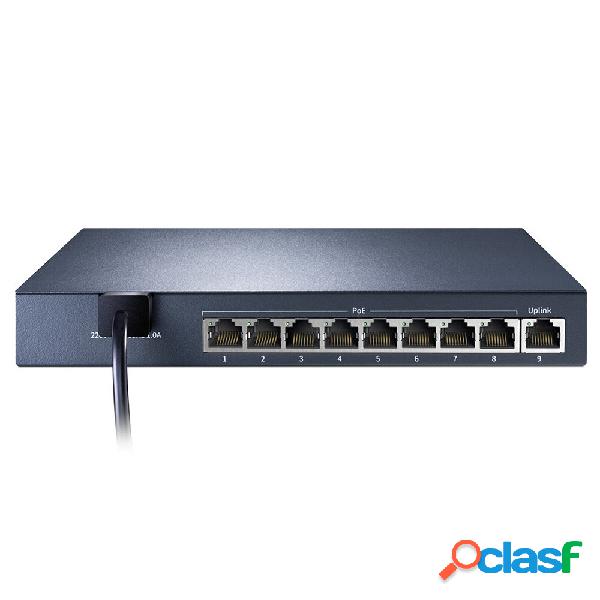 Switch POE MERCURY 9 porte 100M Switch Ethernet Network