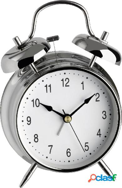 TFA Dostmann 98.1043 Quarzo Sveglia Argento Tempi di allarme