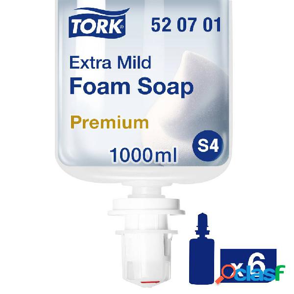 TORK Extra Mild 520701 Sapone a schiuma 1 l 6 pz.