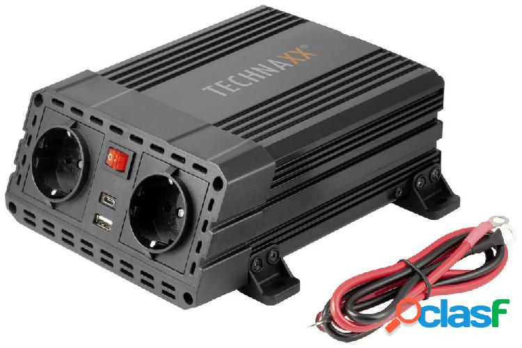 Technaxx Inverter TE19 24V 600 W 24 V - 230 V regolatore di