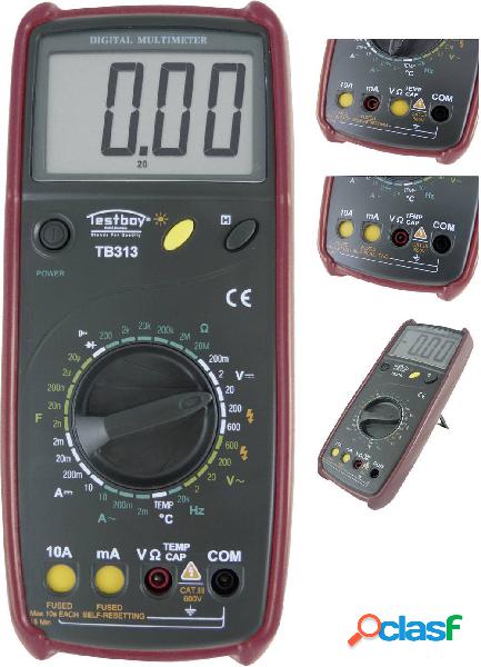 Testboy TB 313 Multimetro portatile digitale CAT III 600 V