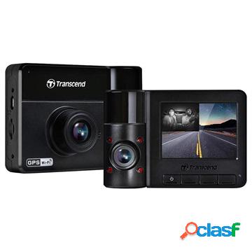 Transcend DrivePro 550 Dual Lens Car Camera & MicroSD Card -
