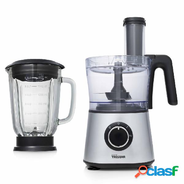 Tristar Robot da Cucina con Mixer 600 W 3 L Argento