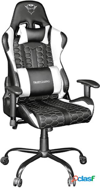 Trust GXT708W RESTO CHAIR WHITE Sedia da gioco Bianco/Nero