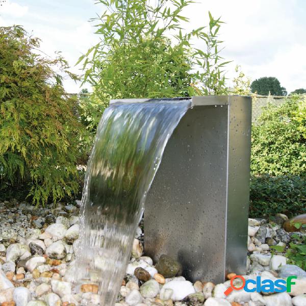 Ubbink Set Cascata a LED Venezia in Acciaio Inossidabile