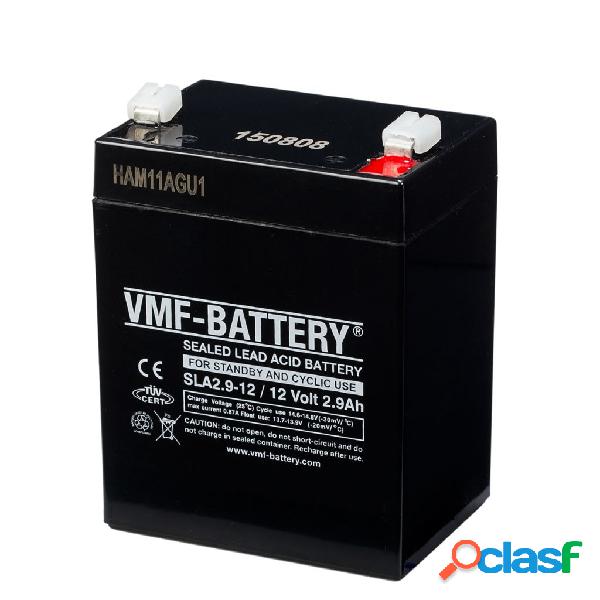 VMF Batteria AGM Standby e Ciclica 12 V 2,9 Ah SLA2.9-12