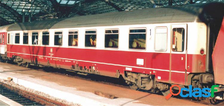 Vagone treno rapido H0 Eurofima di DB Piko H0 58530 Prima e