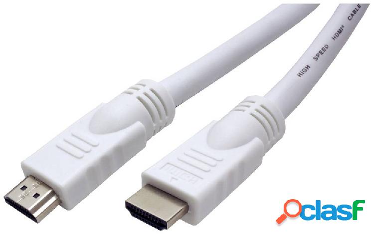 Value HDMI Cavo Spina HDMI-A 15.00 m Bianco 11.99.5715