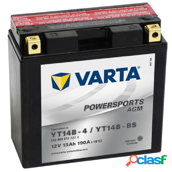 Varta Batteria AGM 12 V 13 Ah YT14B-4 / YT14B-BS