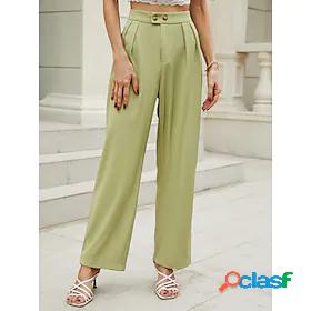 Womens Fashion Wide Leg Dress Pants Culottes Wide Leg Full