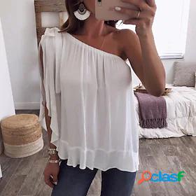 Women's Plain Holiday Weekend Sleeveless Tank Top Vest One