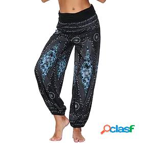 Womens Yoga Pants Bloomers Bottoms Harem Bohemian Quick Dry