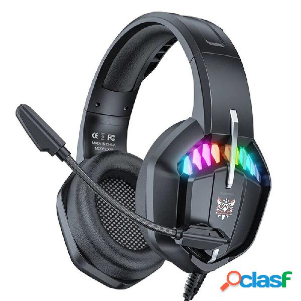 X28 Gaming Headset RGB Gaming Headphone Gamer USB Wired