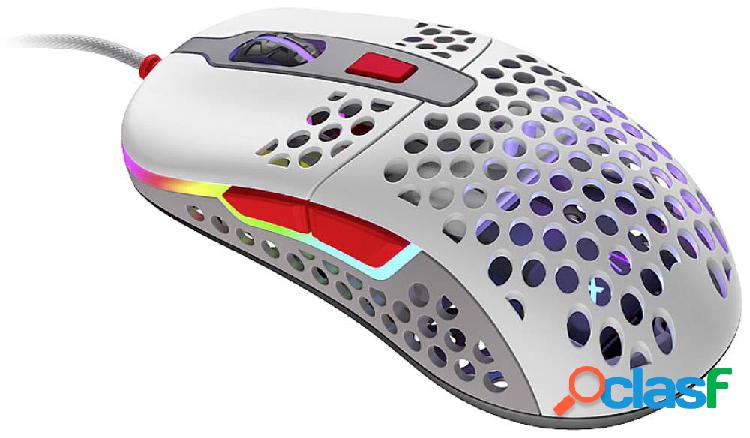 Xtrfy M42 RGB Mouse, Mouse da gioco Cablato Ottico Grigio 6