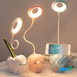 creativo carino animale domestico elefante animale lampada