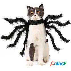 halloween pet spider vestiti cane scherzo gatto accessori