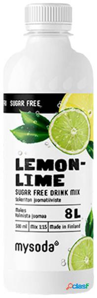 mysoda Sciroppo per bevande Lemon Lime sugar free Drink Mix
