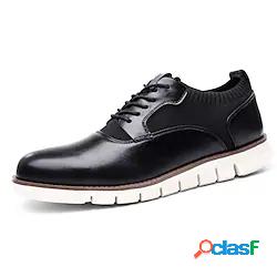 scarpe casual da uomo in tessuto volante primaverile ed