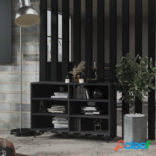 vidaXL Credenza Grigia 103,5x35x70 cm in Truciolato