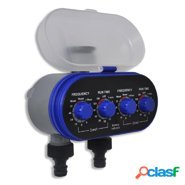 vidaXL Programmatore timer irrigazione elettronico