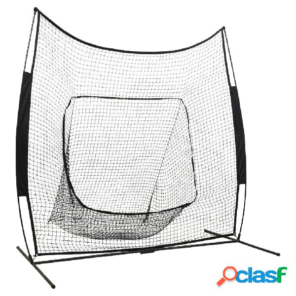 vidaXL Rete da Allenamento Baseball Softball 341x106,5x216cm